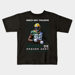 RASHAN GARY - DE - GREEN BAY PACKERS Kids T-Shirt